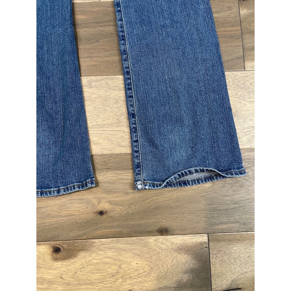 Vintage Lucky Brand Dungarees Gene Montesano Size 8 Mid Rise Flare Y2K F29AA20 - Picture 13 of 13